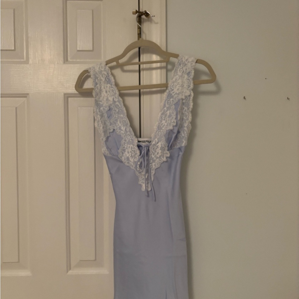 Princess Polly Nourish Mini Dress Blue